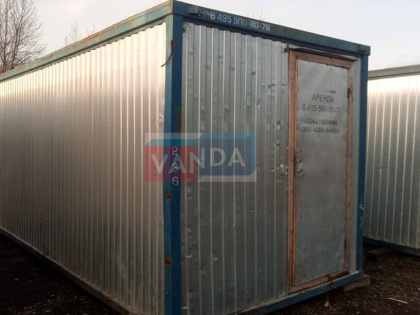 Б/У блок контейнер с тамбуром 5,85х2,4